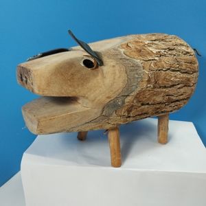 Pig wooden